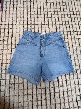 Abercrombie & Fitch Light Wash Denim Shorts